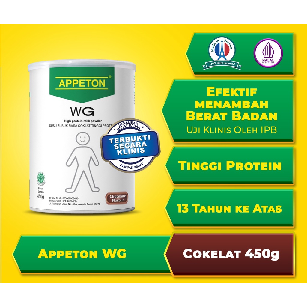 Jual Appeton Weight Gain Susu Gemuk Rasa Cokelat Vanila Dewasa