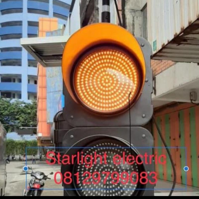 Jual Lampu Traffic Trafic Lalu Lintas Warning Light Led Panel Surya Sel