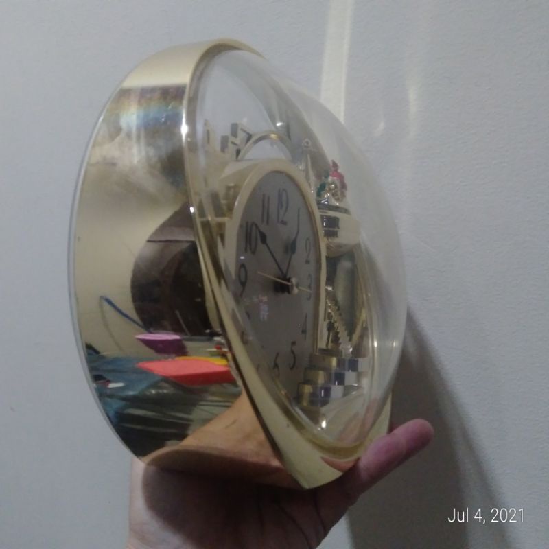 Jual Jam Meja Standing Seiko Original Gold Shopee Indonesia