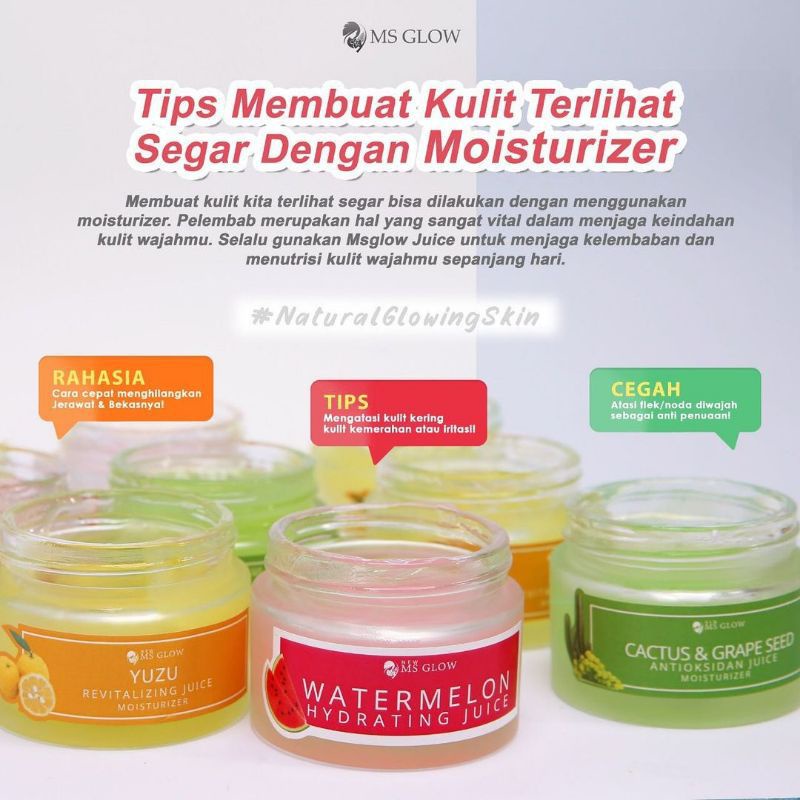 Jual Moisturizer Ms Glow Shopee Indonesia