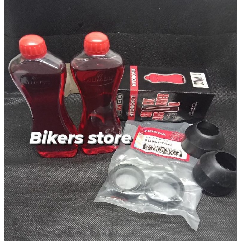 Jual SEAL SIL SHOCK TUTUP ABU DEPAN HONDA WIN GL 100 SET Shopee Indonesia