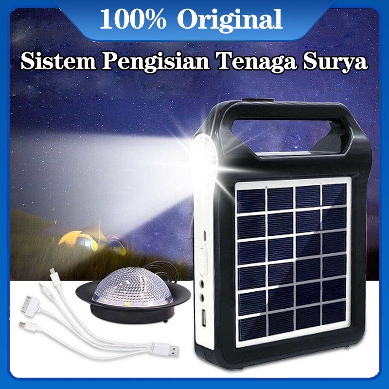 Jual Anbolt Lampu Tenaga Surya Lampu Emergency Solar Cell Multifungsi