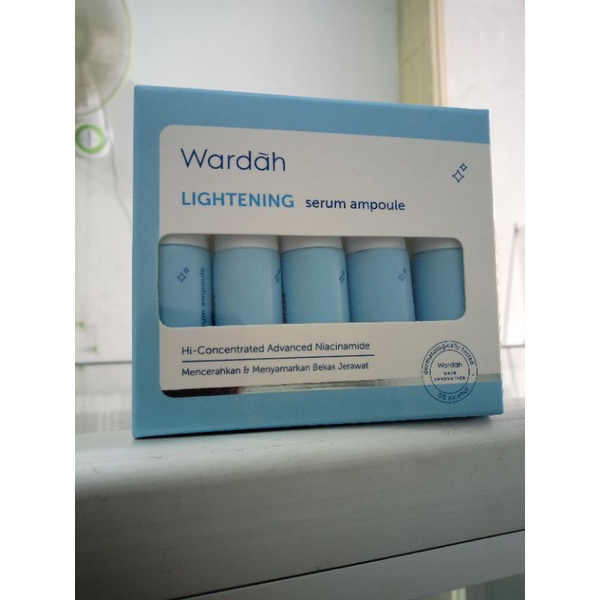 Jual Wardah Lightening Serum Ampoule X Ml Shopee Indonesia