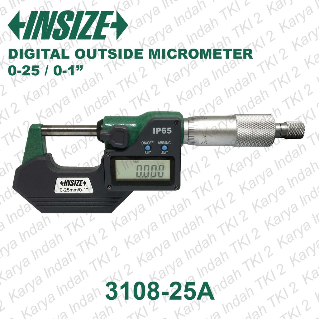 Jual Digital Outside Micrometer Mm Insize A Alat Ukur