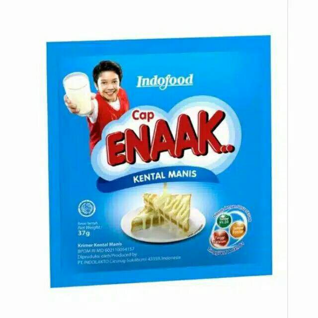 Jual 1 Pack Isi 6 Bks Susu Cap Enak Sachet Dikemas Per Pack Shopee