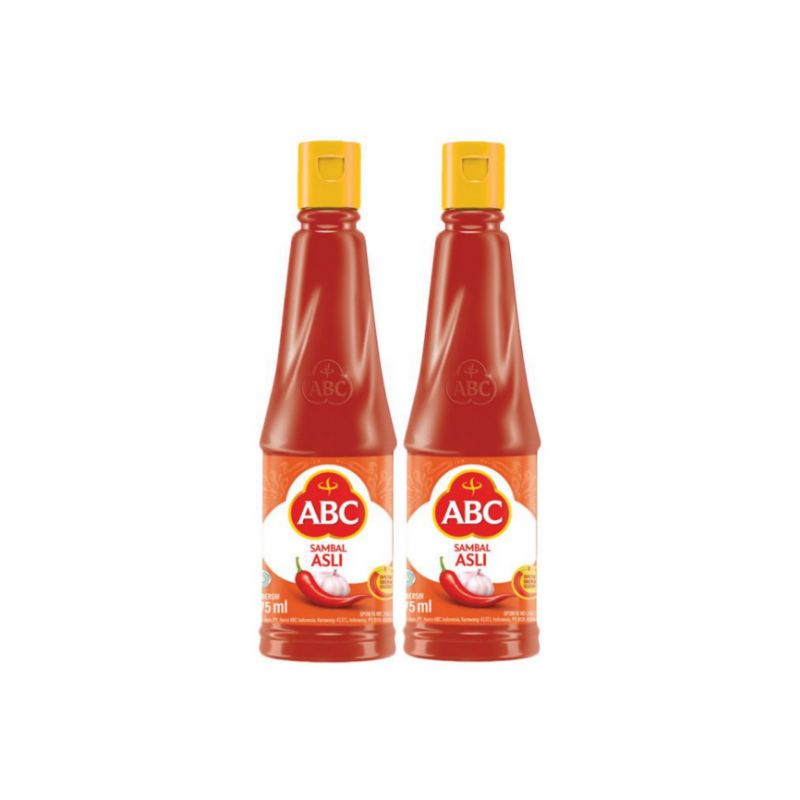 Jual ABC Sambal Asli 275ml Isi 2 Botol Shopee Indonesia