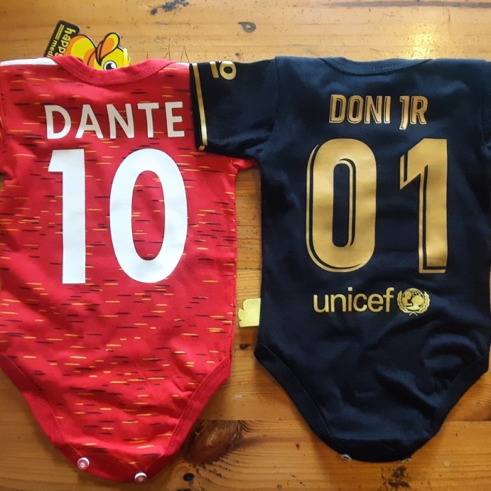 Jual Unisex Bayi Pakaian Pasang Nama Dan No Punggung Di Jersey Bola