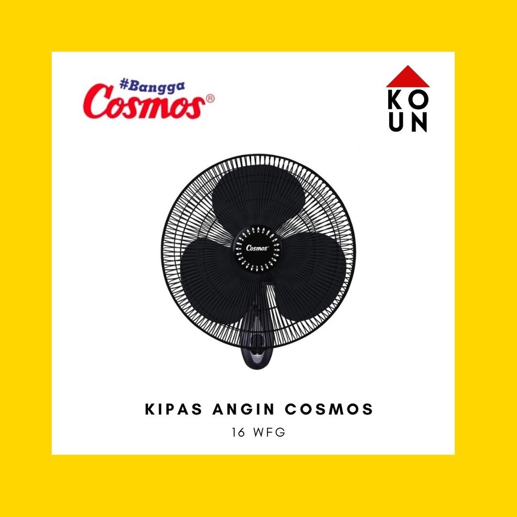 Jual KIPAS ANGIN WALL FAN KIPAS DINDING COSMOS 16WFG 16 WFG 16