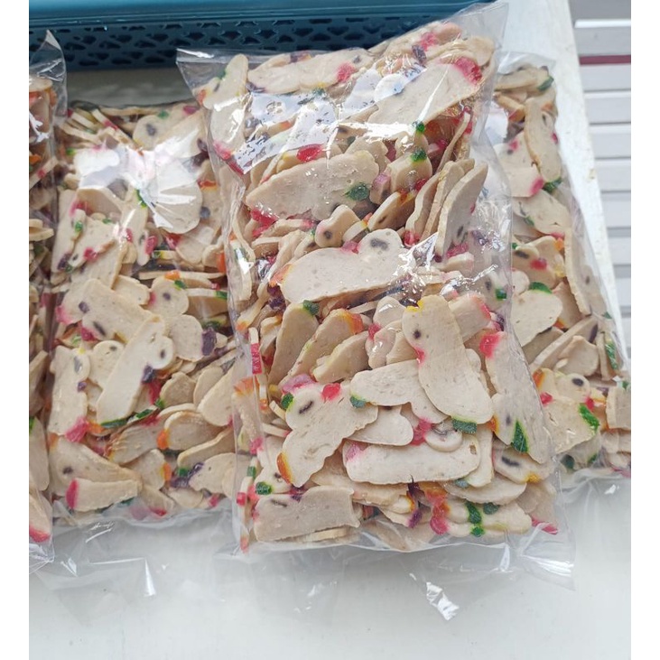 Jual KRUPUK IKAN LAUT BENTUK BEBEK 1 KG Shopee Indonesia