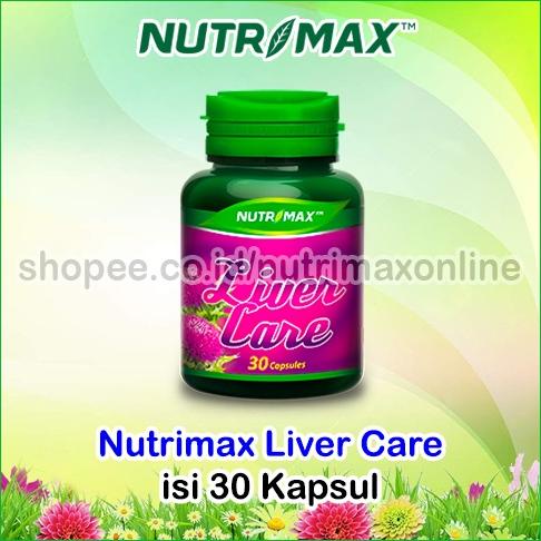 Jual Nutrimax Liver Care Isi 30 Vitamin Hati Livercare Obat Herbal Sgpt