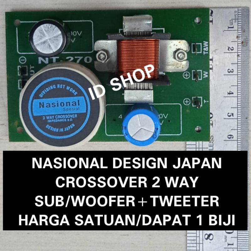 Jual Kit Crossover Way Utk Speaker Woofer Sub Merk Nasional Kerosoper