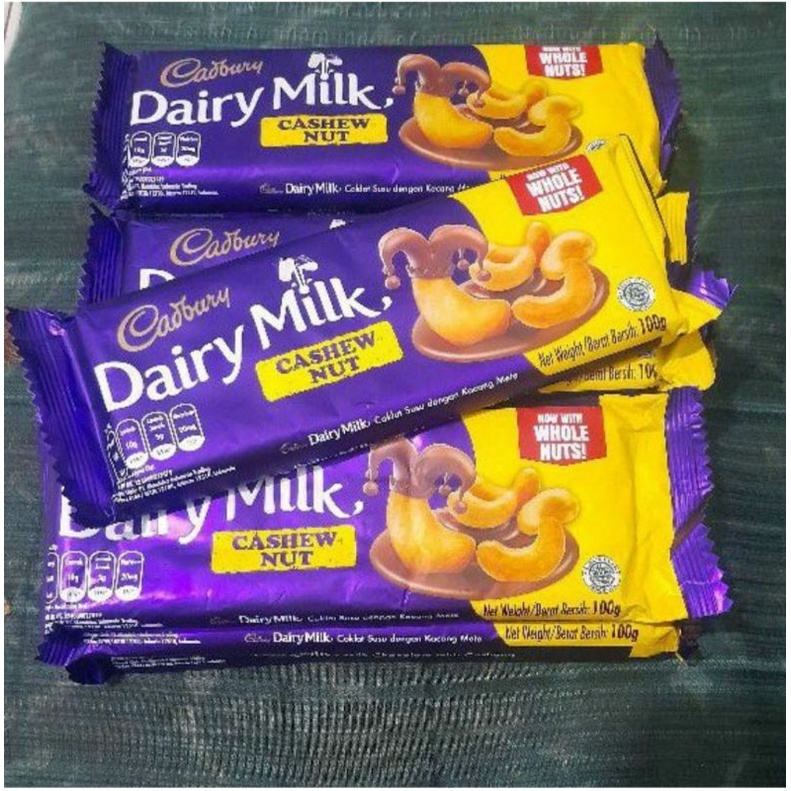 Jual Coklat Cadbury Diary Milk Gram Cashew Mede Cadburry Gram