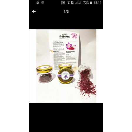 Jual Saffron Afganistan Super Negin Grade Shopee Indonesia