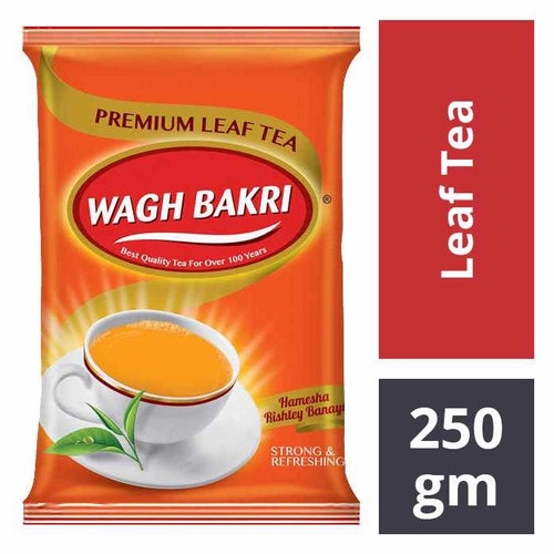 Jual Premium Leaf Tea Wagh Bakri 250gr Teh India Shopee Indonesia