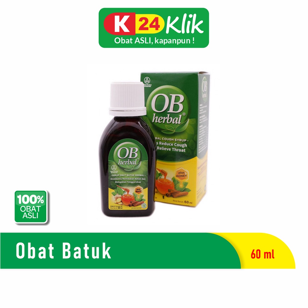 Jual Ob Herbal Ml Obat Batuk Botol Shopee Indonesia