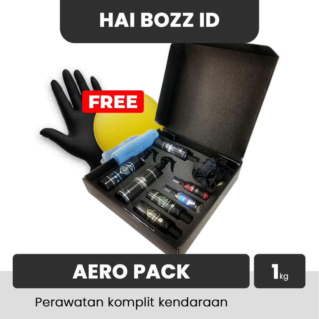 Aero Pack Premium Paket Hemat Perawatan Mobil Skincare Kendaraan