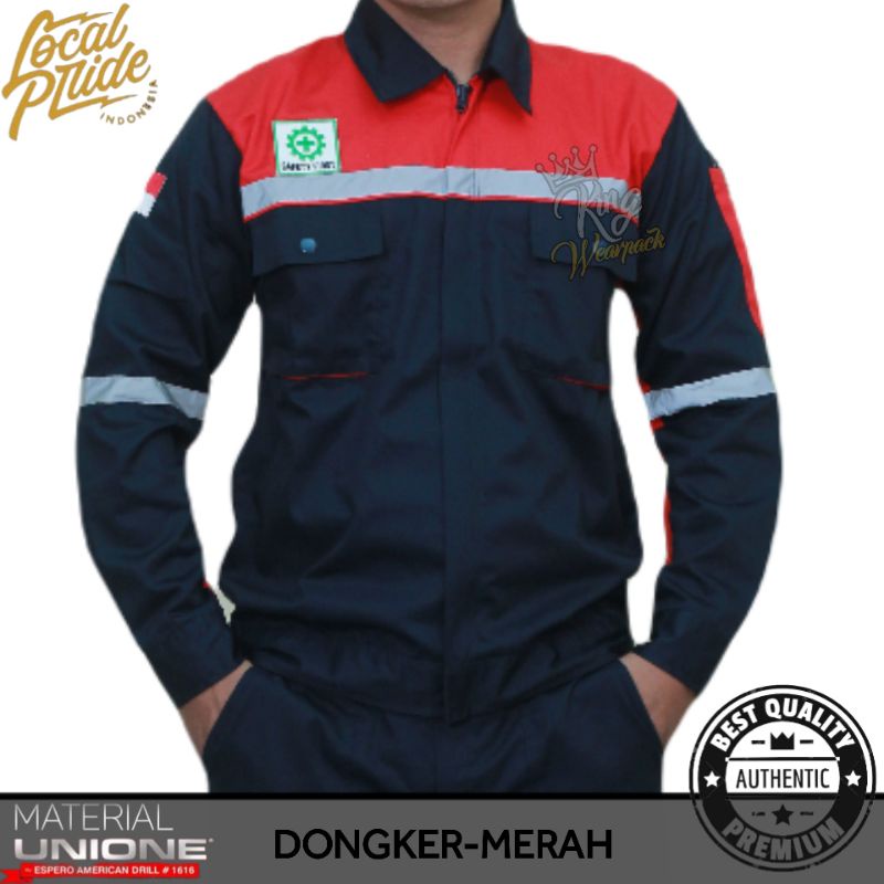 Jual Wearpack Safety Baju Proyek Seragam Kerja Berkualitas Kemeja