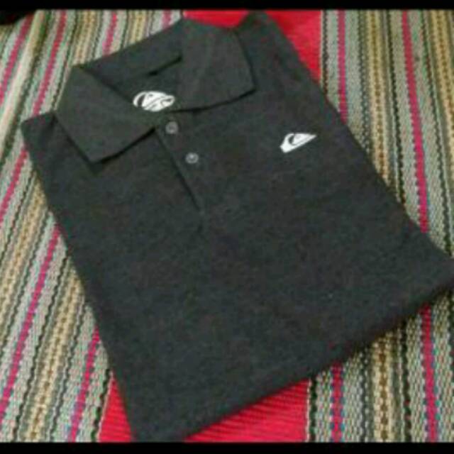 Jual Polo Shirt Kaos Kerah Quiksilver Grey Shopee Indonesia