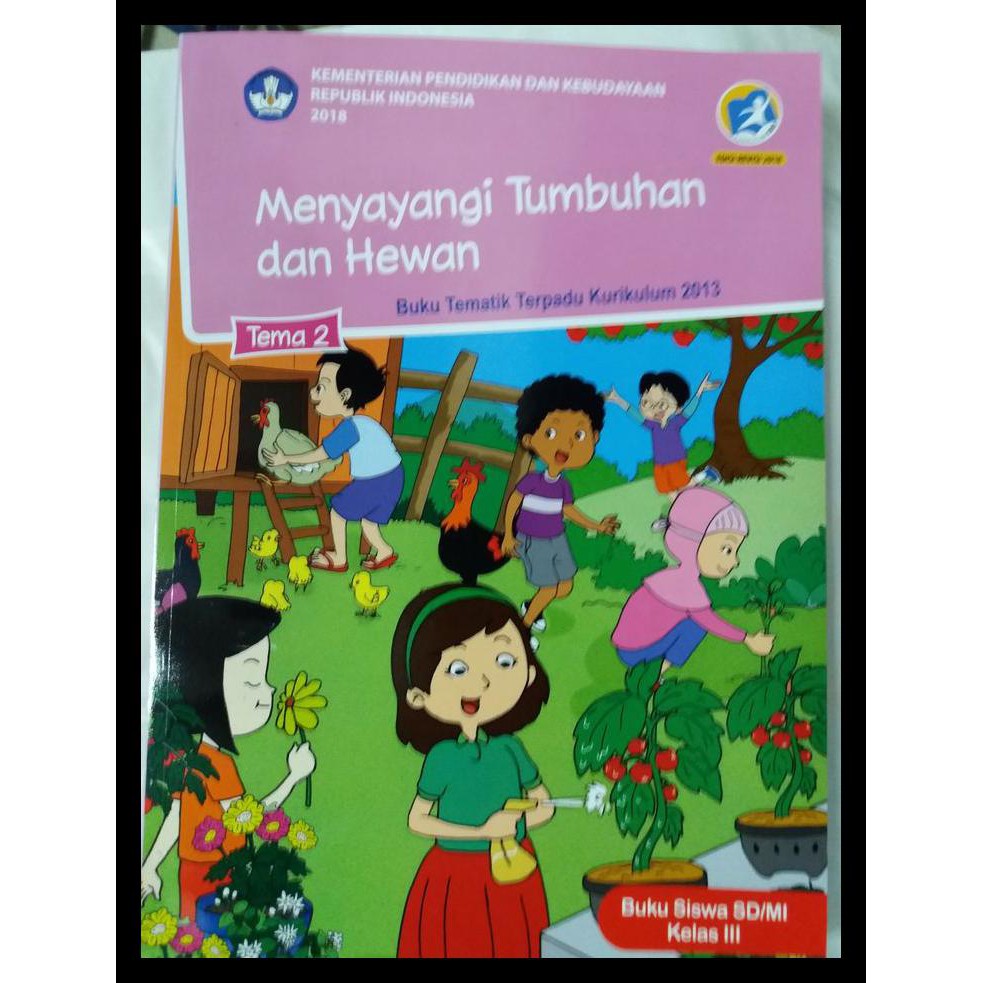 Jual PROMO Buku Tematik Sd Kelas 3 Tema 2 Menyayangi Tumbuhan Dan Hewan