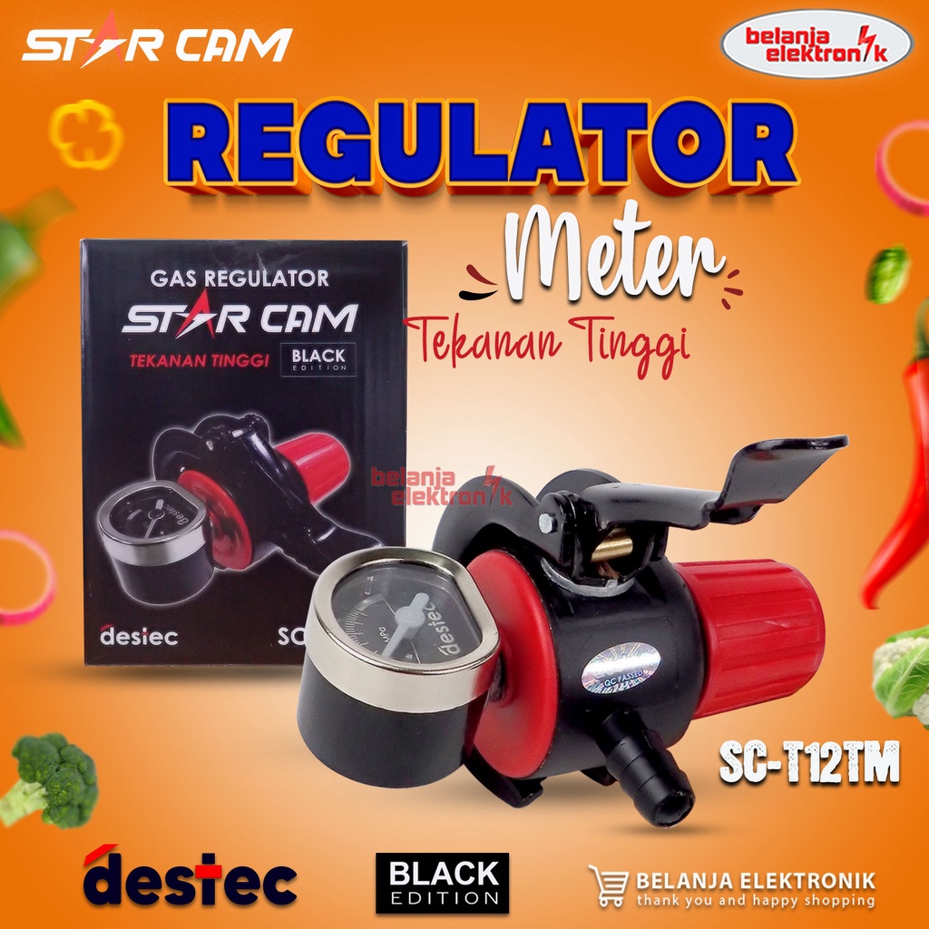 Jual REGULATOR GAS METER TEKANAN TINGGI STARCAM SC T12TM HIGH PRESSURE