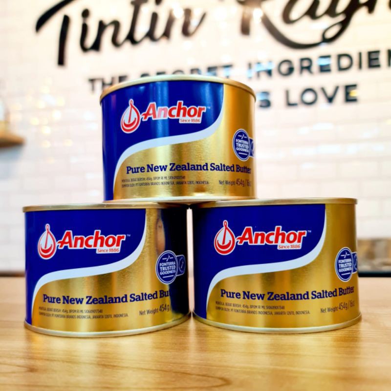 Jual Anchor Salted Butter 454gr Shopee Indonesia