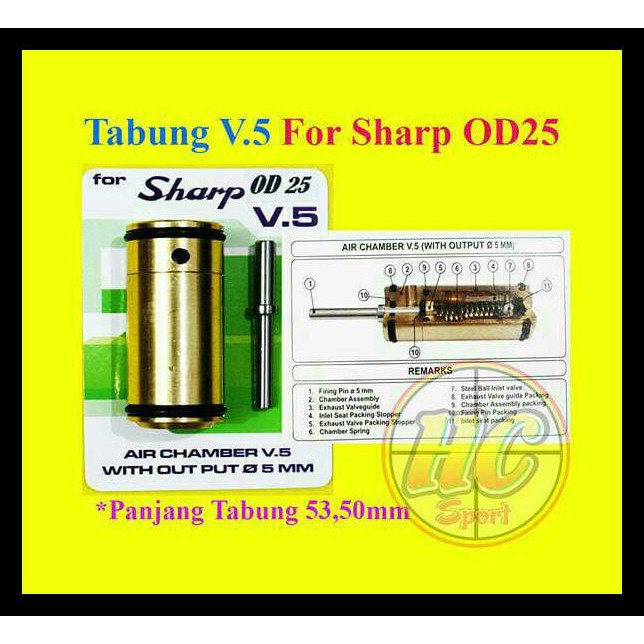 Jual Promo Tabung V Od Siap Pakai Shopee Indonesia