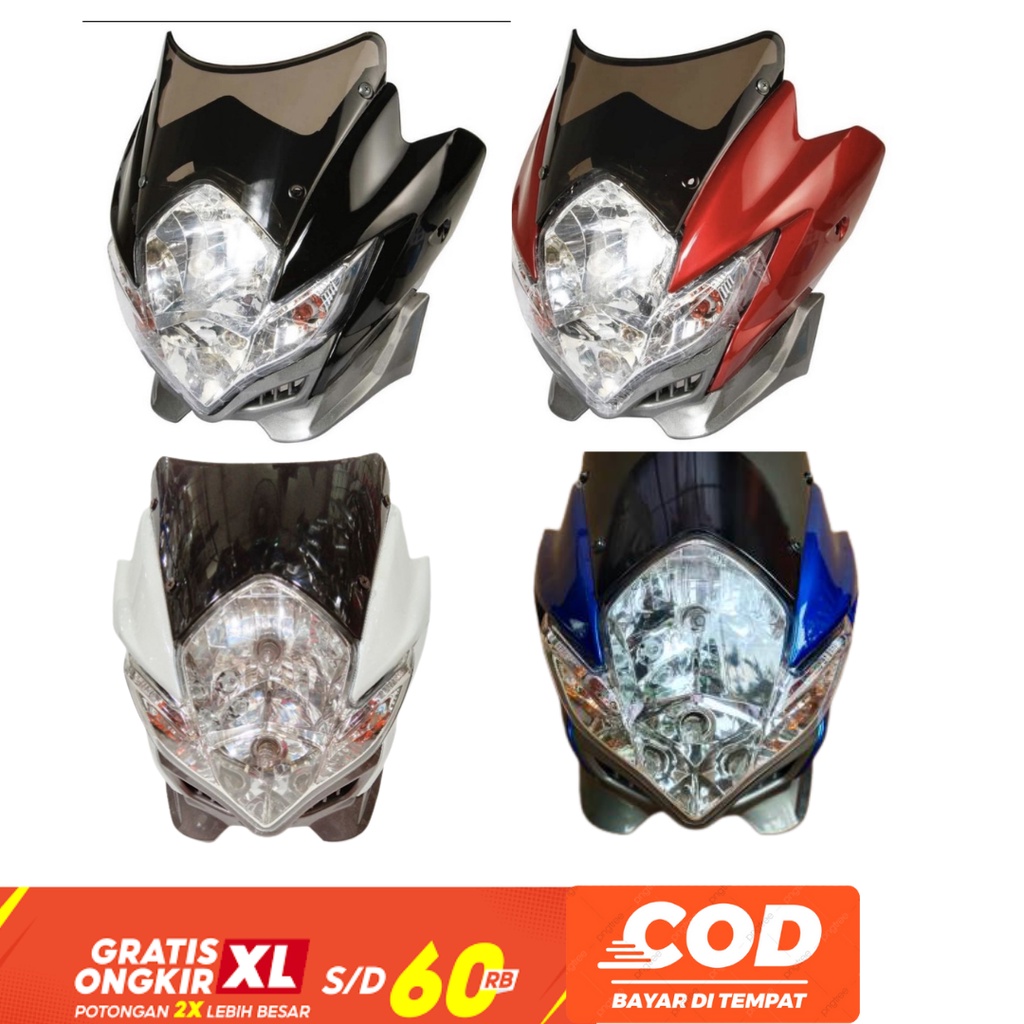 Jual Batok Satria Fu Barong Reflektor Satria Fu Barong Visor Satria Fu