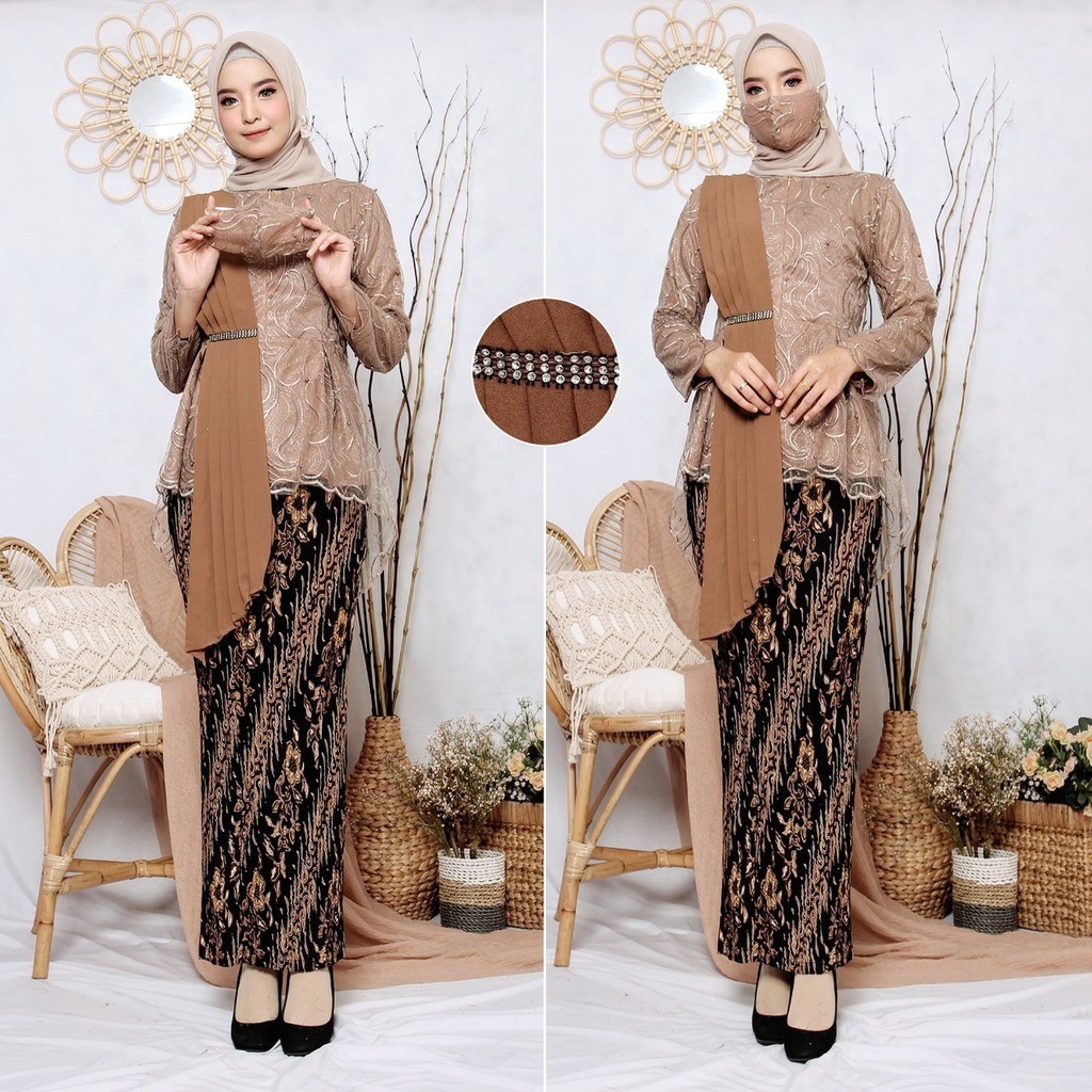 Jual Kebaya Selendang Aurora Selendang Kebaya Modern Kebaya