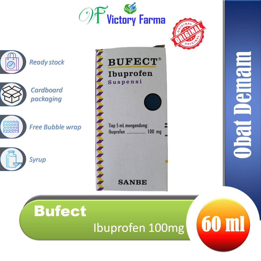 Jual Bufect Suspensi Sirup 60 Ml Shopee Indonesia