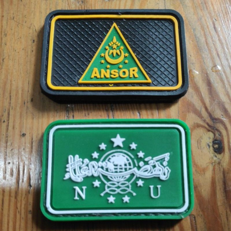 Jual Patch Rubber Logo NU Dan Logo ANSOR Shopee Indonesia