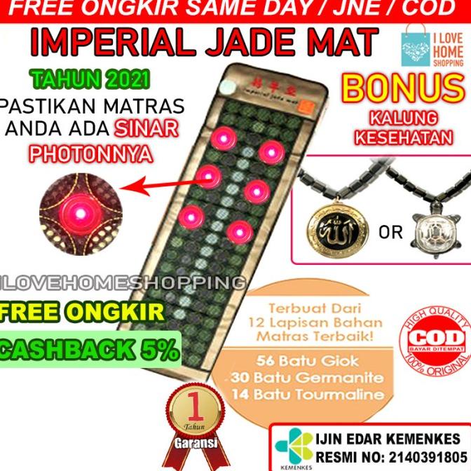 Jual Jade Mat Voye Kasur Kesehatan Mengandung Batu Tourmaline Lc