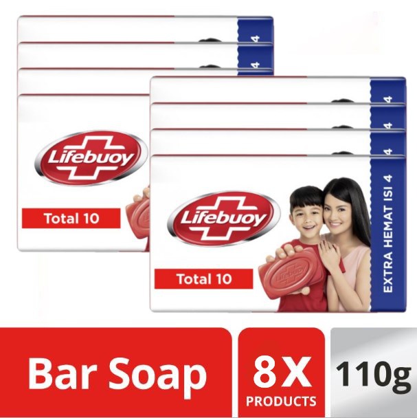 Lifebuoy Bar Soap Total 10 110 Gr Twinpack Shopee Indonesia