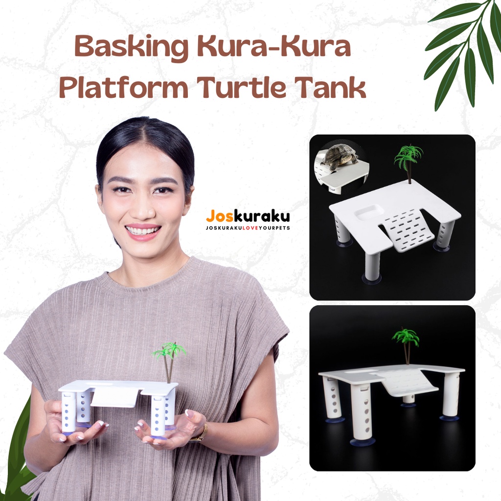 Jual Basking Kura Kura Tempat Berjemur Kura Kura Air Model Panggung