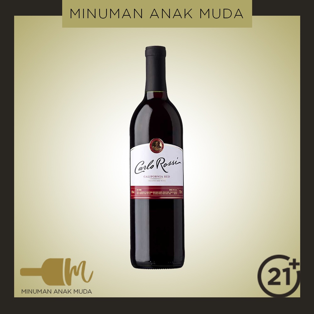 Jual Carlo Rossi California Red Wine Import California Ml Minuman