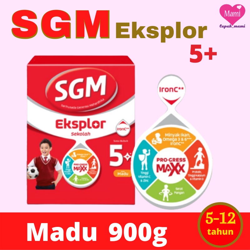 Jual Sgm Eksplor Sekolah Pro Gressmaxx Madu Susu Bubuk G Untuk