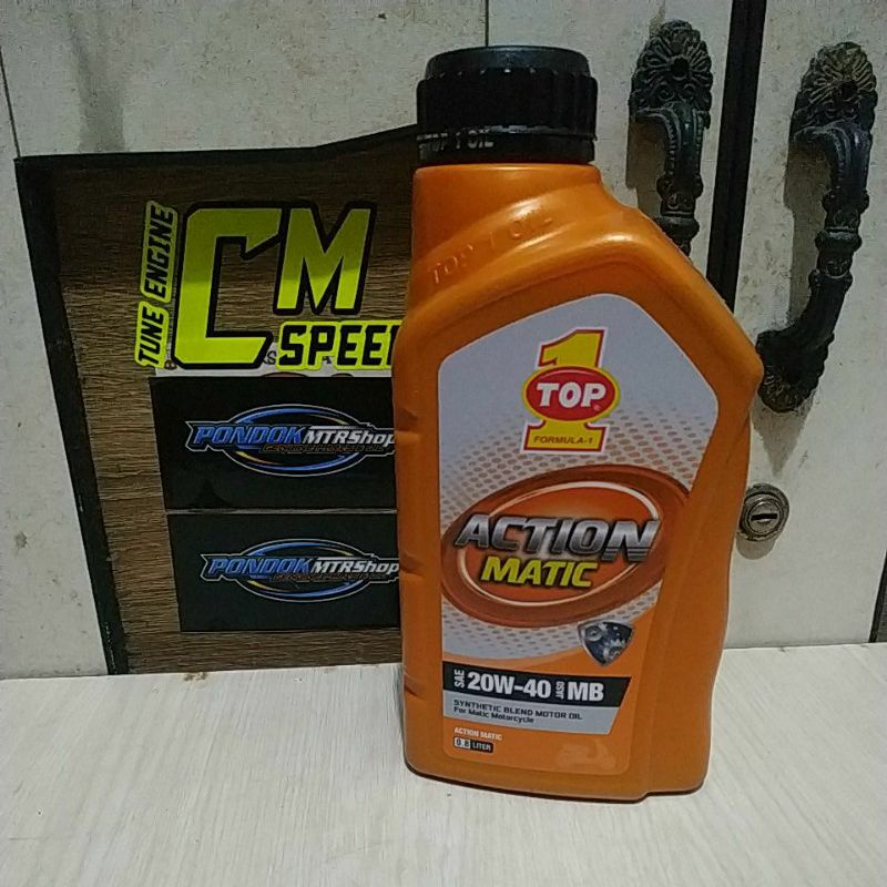 Jual Oli Motor Top Action Matic Ml Synthetic W W W