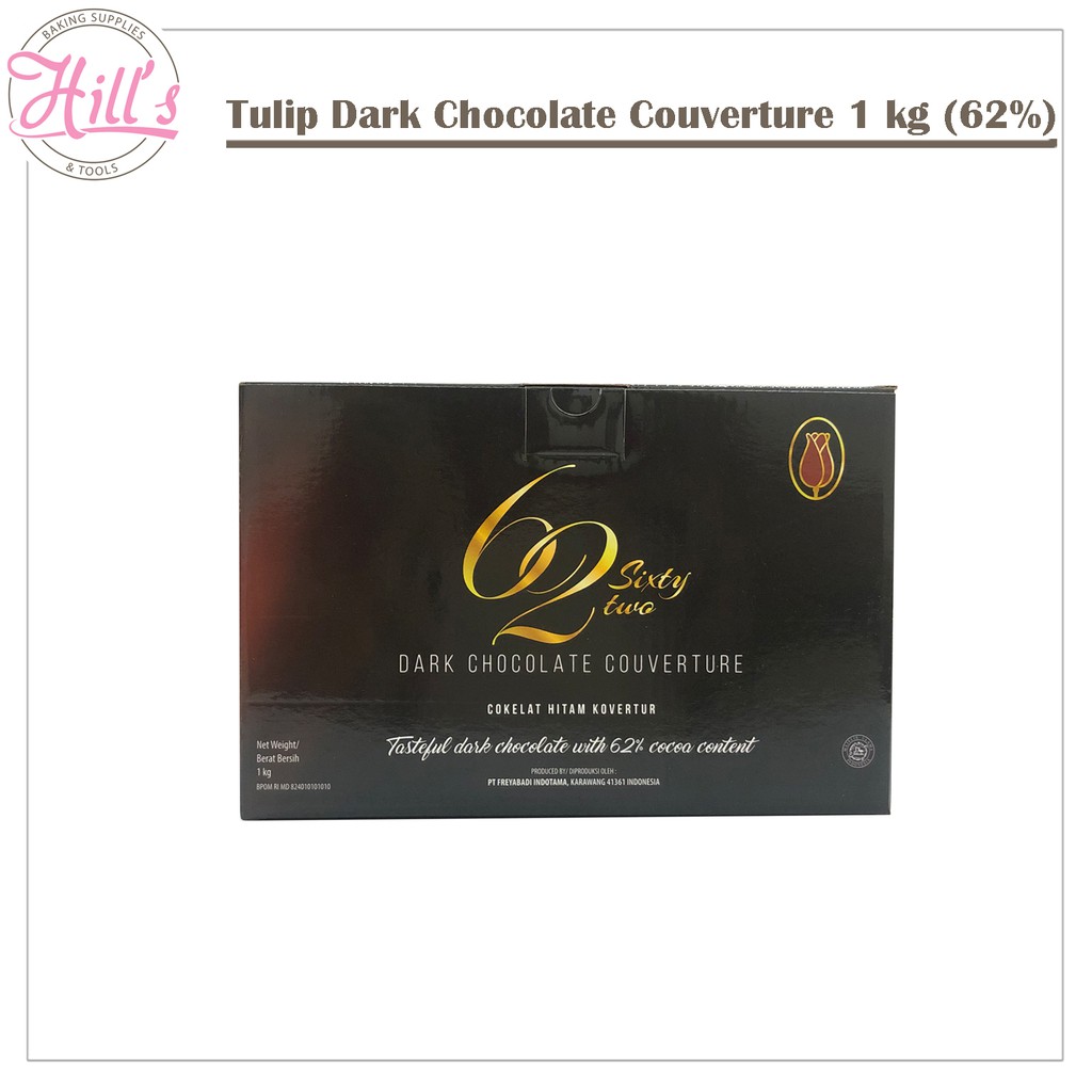 Jual Tulip Dark Chocolate Couverture Kg Cokelat Couverture Kg