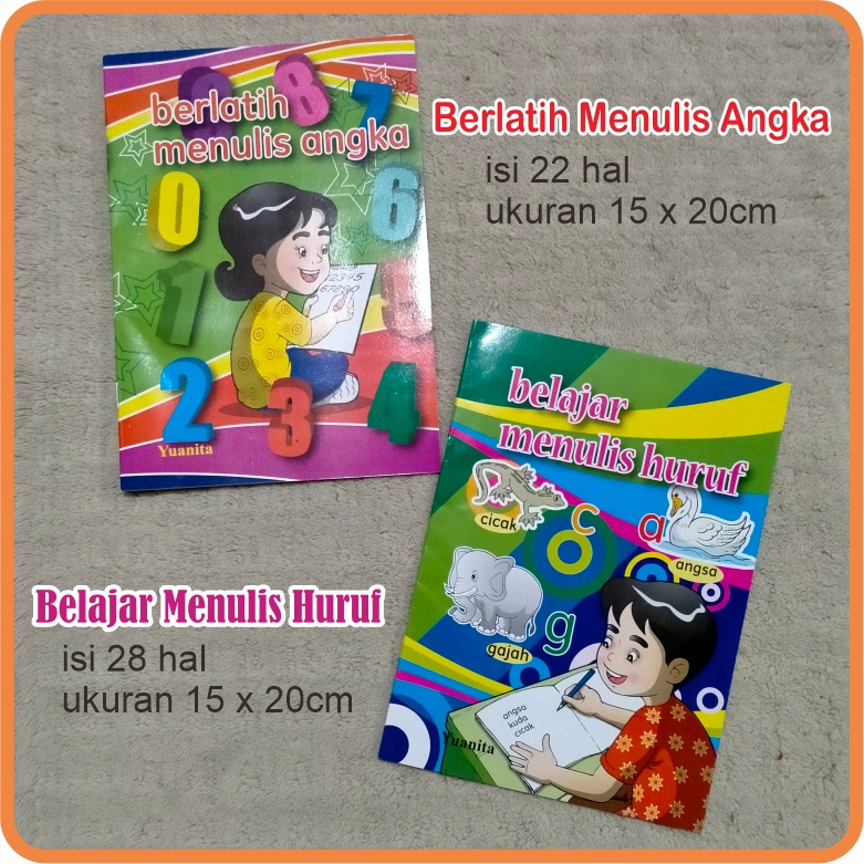 Harga Buku Belajar Menulis Huruf DAN Angka Bandung Terbaru Nov 2024