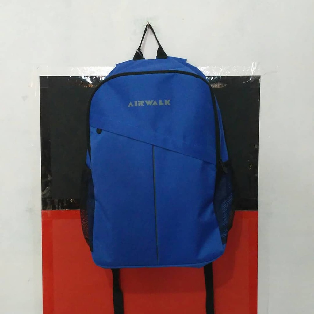 Jual Airwalk Blue Backpack Original Shopee Indonesia