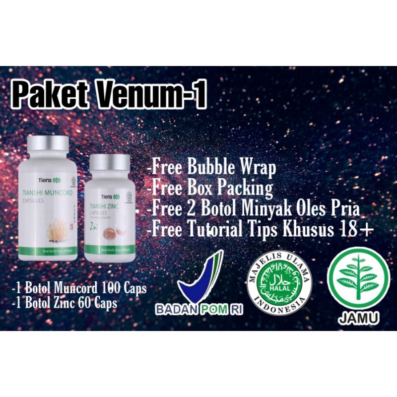 Jual Paket Venum Powerman Original Free Botol Oil Oles Pakett