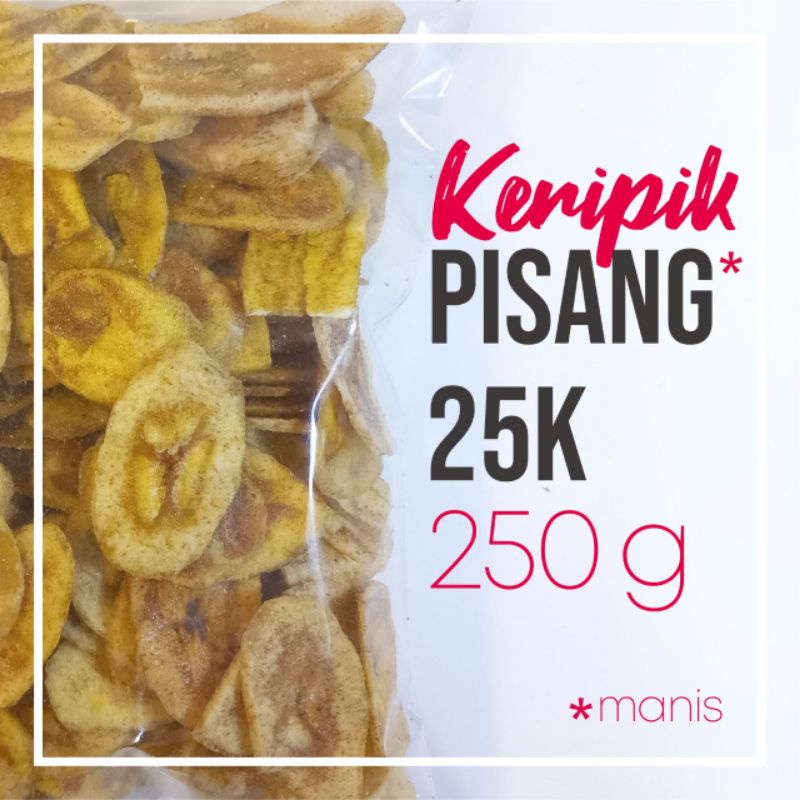 Jual Keripik Pisang Manis Shopee Indonesia