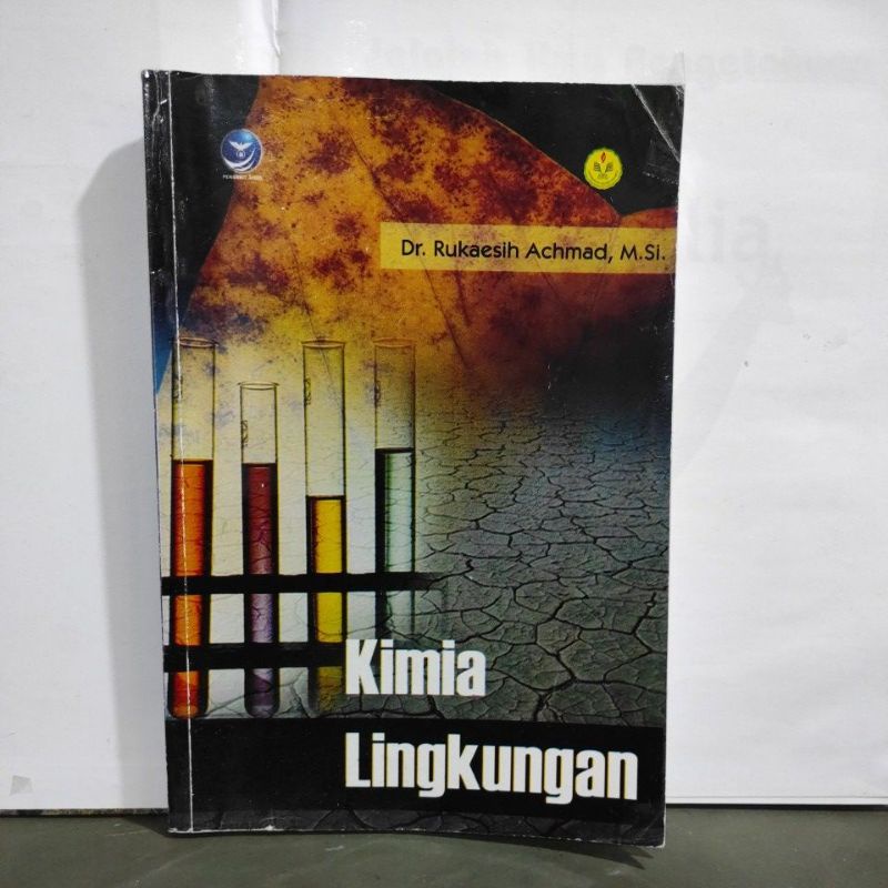 Jual Buku Kimia Lingkungan Oleh Dr Rukaesih Achmad M Si Indonesia