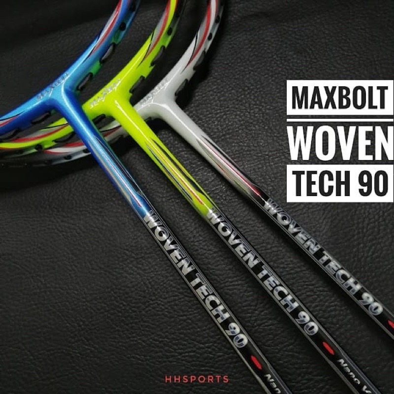 Jual Raket Maxbolt Woven Tech 90 Original 35lbs Shopee Indonesia