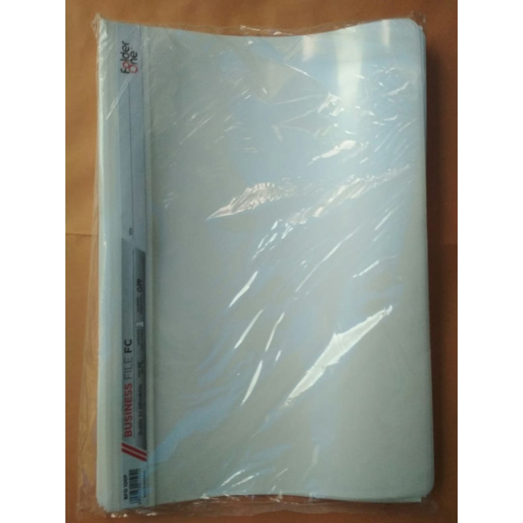 Jual BUSINESS FILE MAP PLASTIK FOLIO FOLDER ONE PUTIH SUSU Shopee