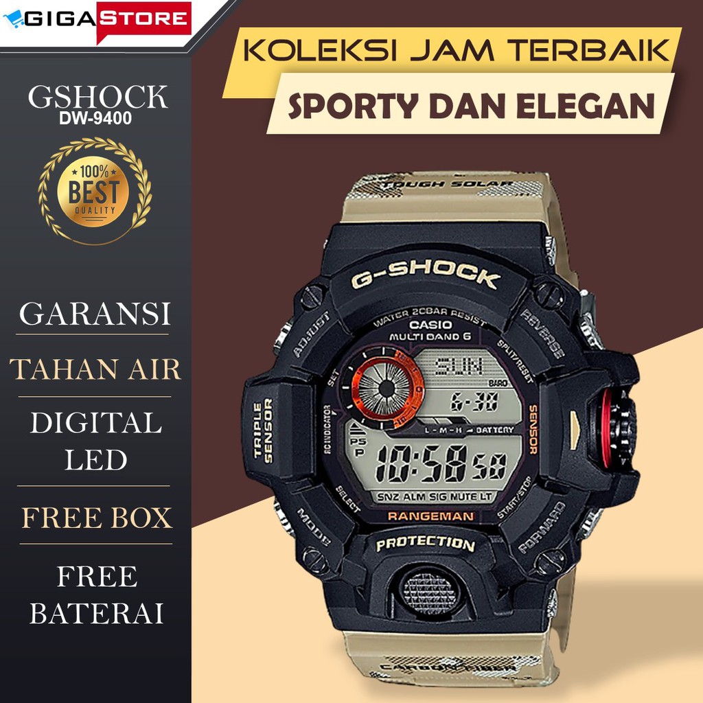 Jual Jam Tangan Pria G Shock Casio Gw G Shock Army Tahan Anti Air