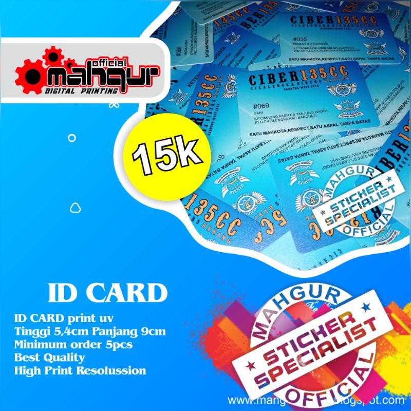 Jual CETAK IDCARD KARTU NAMA Shopee Indonesia