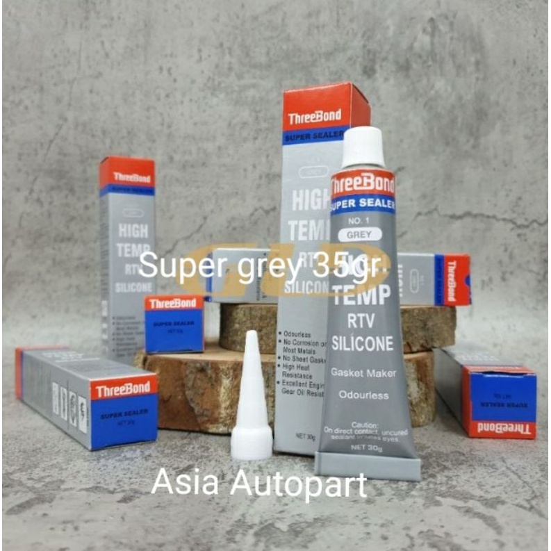 Jual Lem Three Bond Super Grey Isi 30 Gr Shopee Indonesia