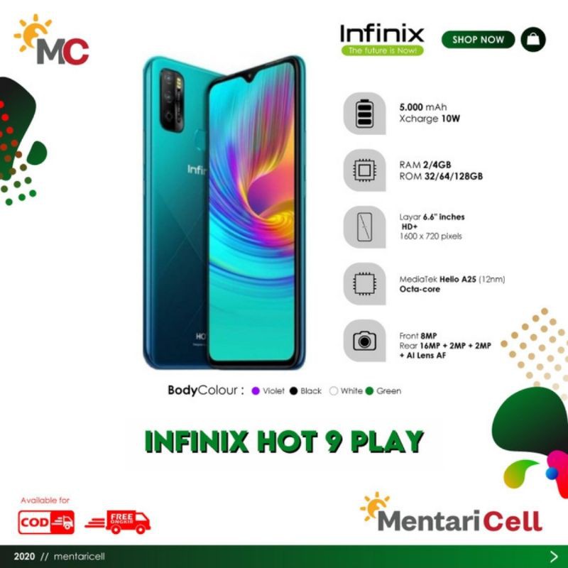 Jual Infinix Hot Play Indonesia Shopee Indonesia