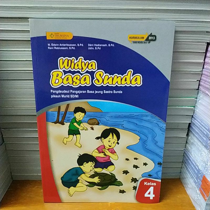 Jual Buku Widya Basa Sunda Untuk Sd Mi Kelas Penerbit Thursina