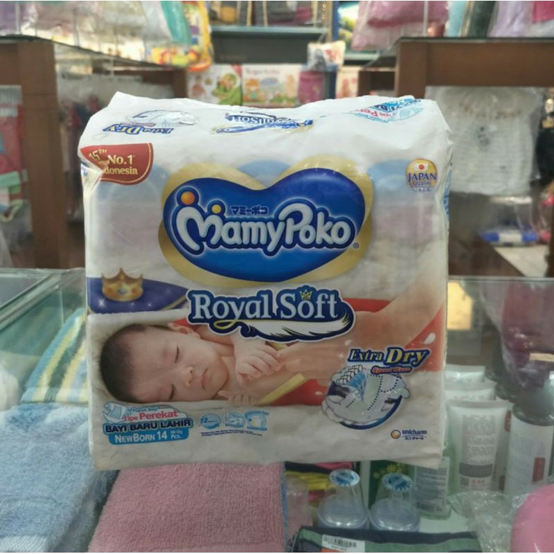 Jual Mamypoko Royal Soft Newborn Isi Pcs Popok Bayi Diapers Tipe